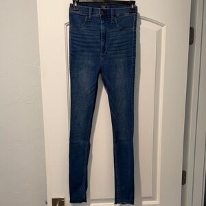 Abercrombie Dark Blue Skinny Jeans